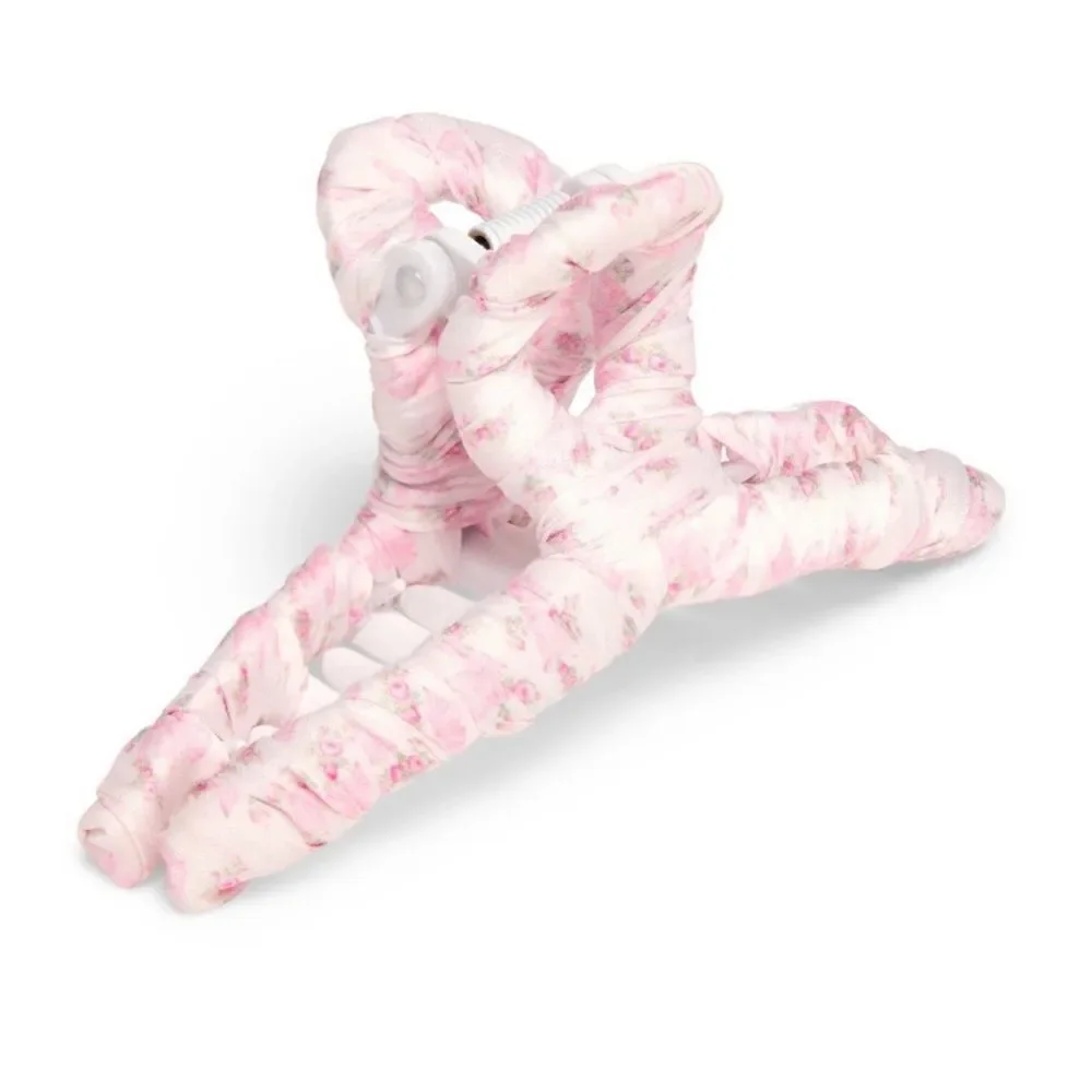 Love Shack Fancy X Goody Fabric Wrap Claw Clip - Rosa Beaux